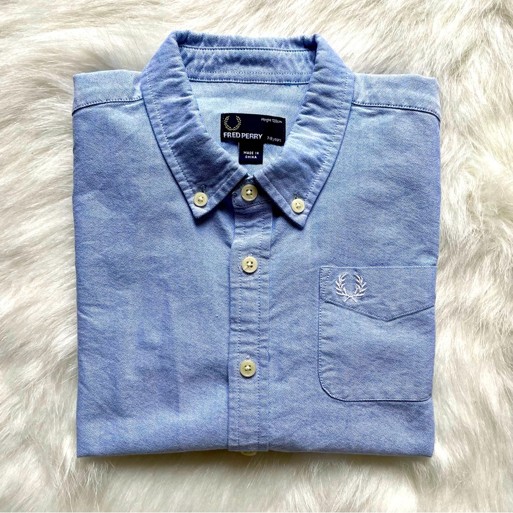 Kids Classic Fred Perry Button Down 👔